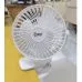 Quạt Sạc Tích Điện Mini Kẹp Bàn Xoay 360 Độ Comet CRF0705 5W